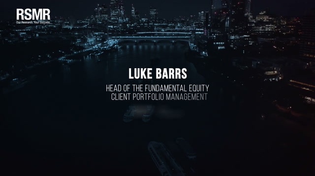 Luke Barrs, Goldman Sachs Asset Management